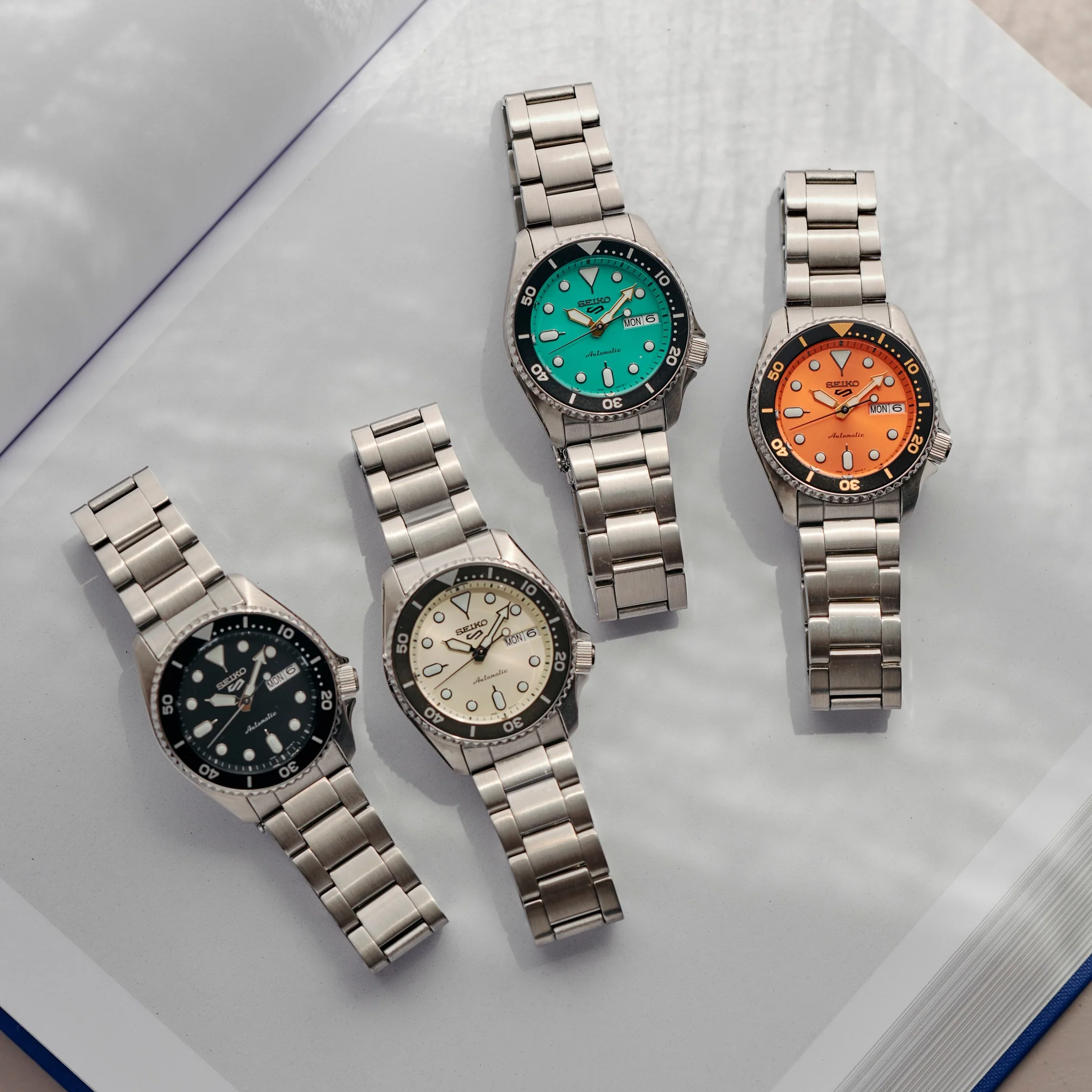 SEIKO 5 SPORTS SRPK33K1 SKX MIDI TEAL MEN WATCH - Image 7