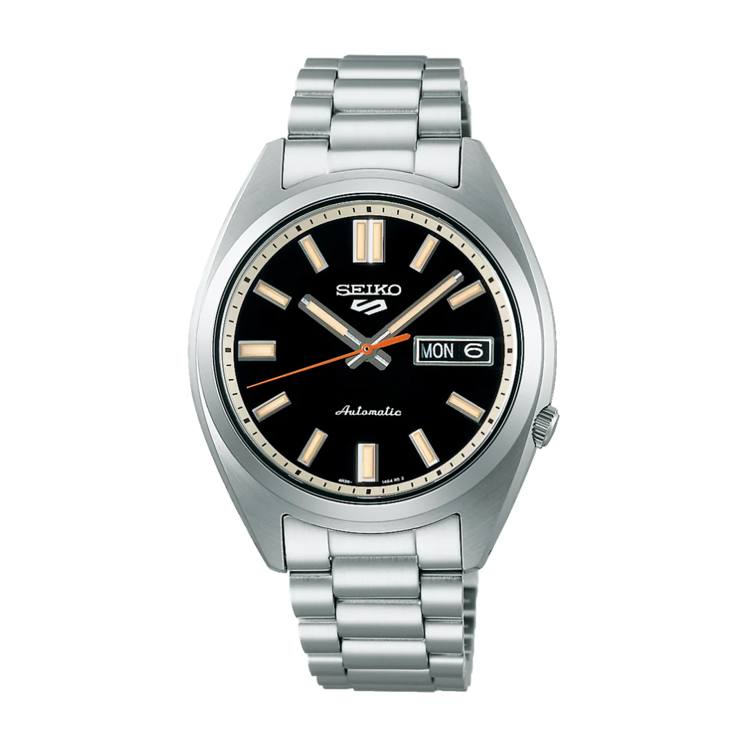 SEIKO 5 SPORTS SRPK89K1 SNXS 'DEEP BLACK WASH' AUTOMATIC MEN WATCH
