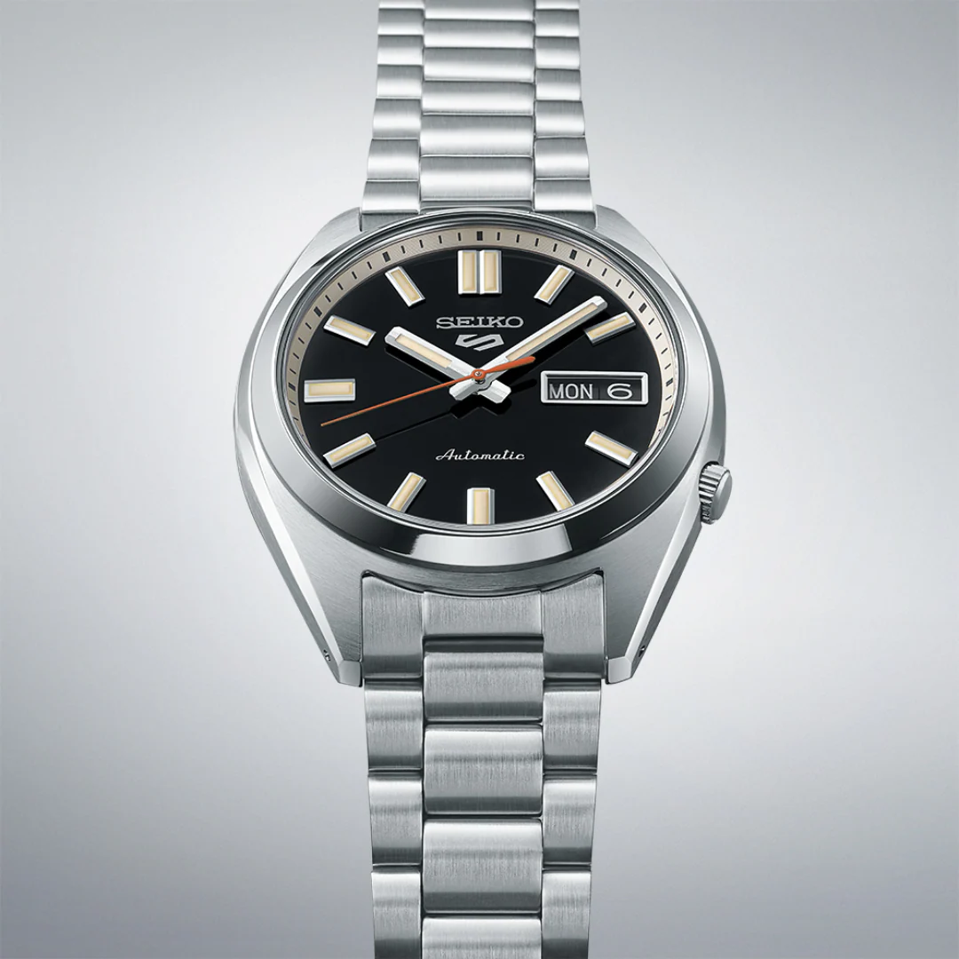 SEIKO 5 SPORTS SRPK89K1 SNXS 'DEEP BLACK WASH' AUTOMATIC MEN WATCH - Image 3