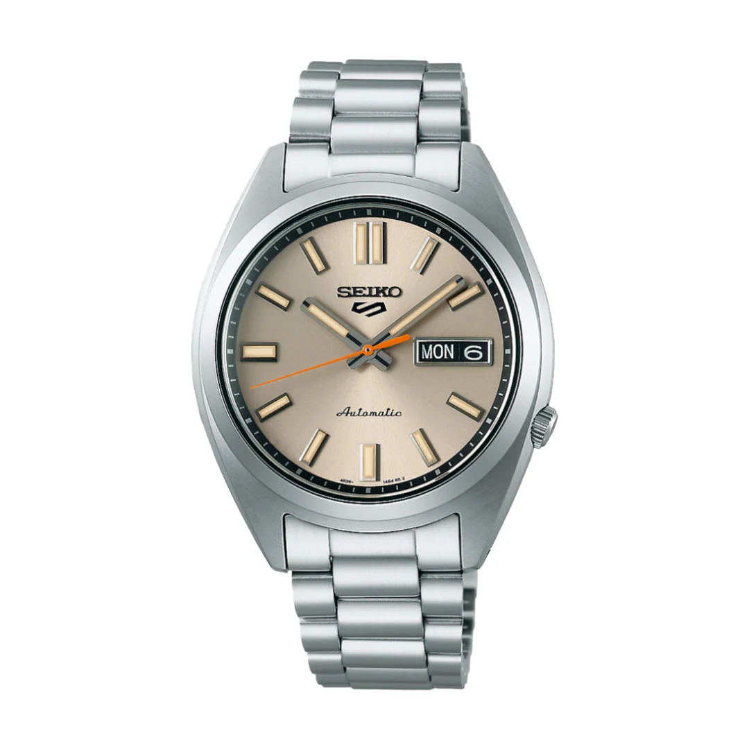 SEIKO 5 SPORTS SRPK91K1 SNXS 'BEIGE CHINOS' AUTOMATIC MEN WATCH