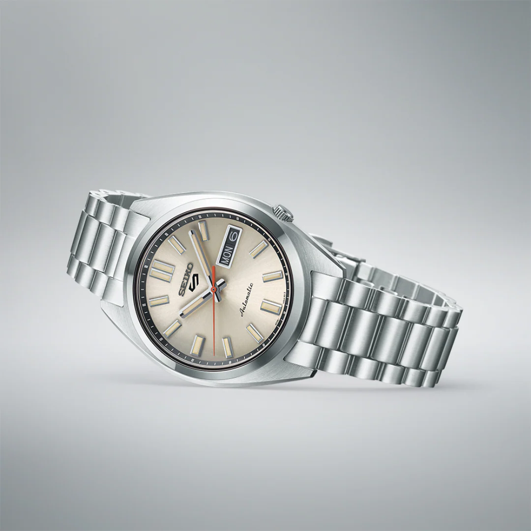 SEIKO 5 SPORTS SRPK91K1 SNXS 'BEIGE CHINOS' AUTOMATIC MEN WATCH - Image 3