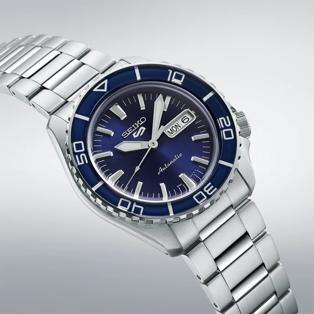 SEIKO 5 SPORTS SRPK97K1 BLUETONE REDUX AUTOMATIC MEN WATCH - Image 3