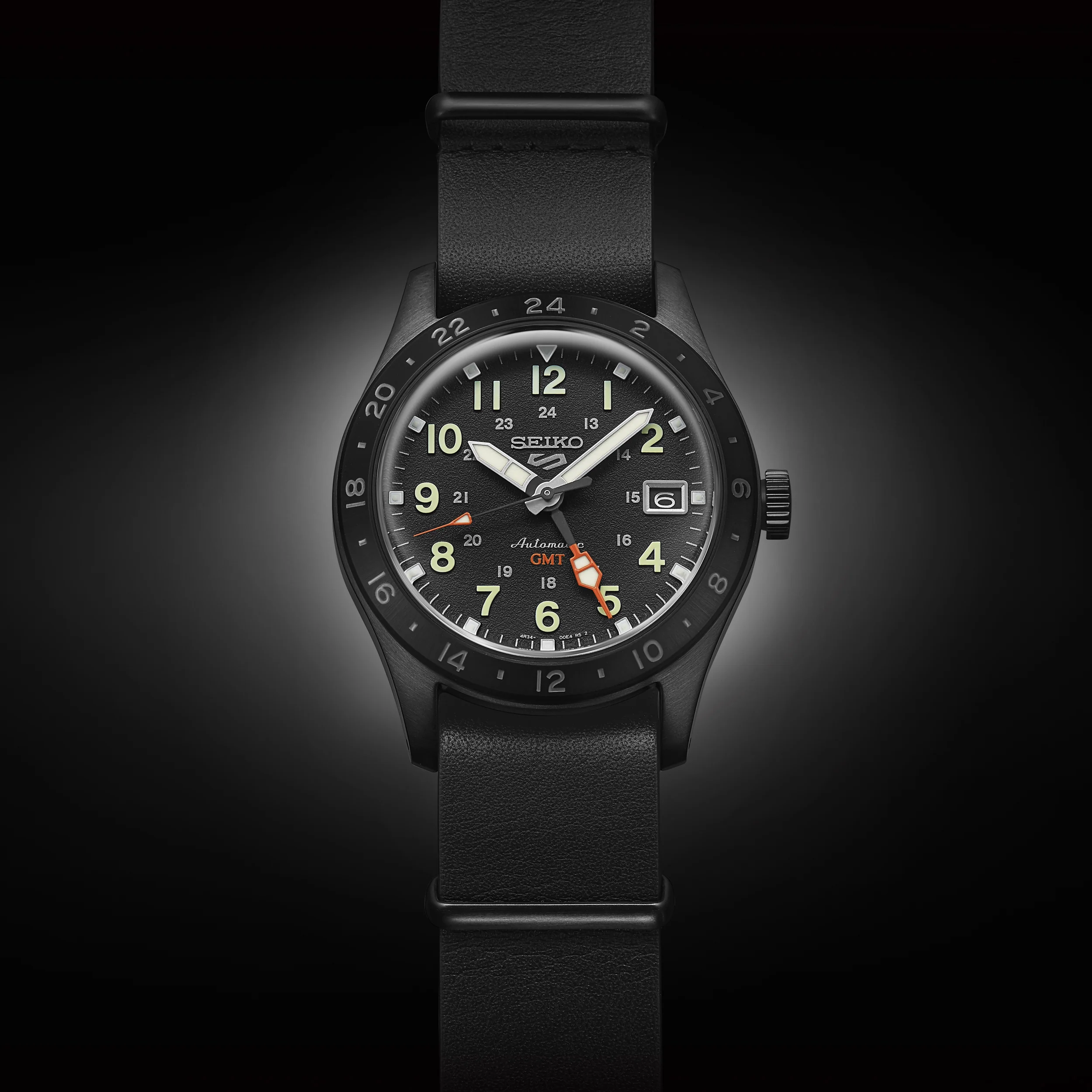 SEIKO 5 SPORTS SSK025K1 FIELD DECEPTION MECHANICAL GMT MEN WATCH - Image 3