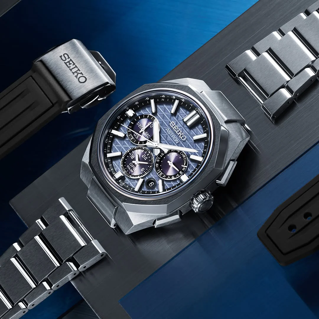 SEIKO ASTRON HAB001J1 GPS SOLAR CHRONOGRAPH MEN WATCH - Image 5