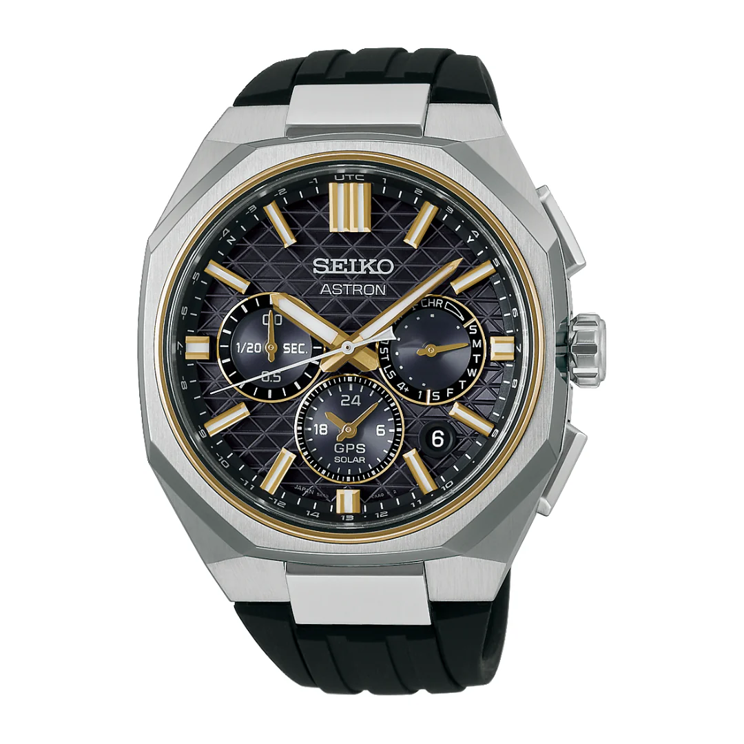 SEIKO ASTRON HAB003J1 GPS SOLAR CHRONOGRAPH MEN WATCH