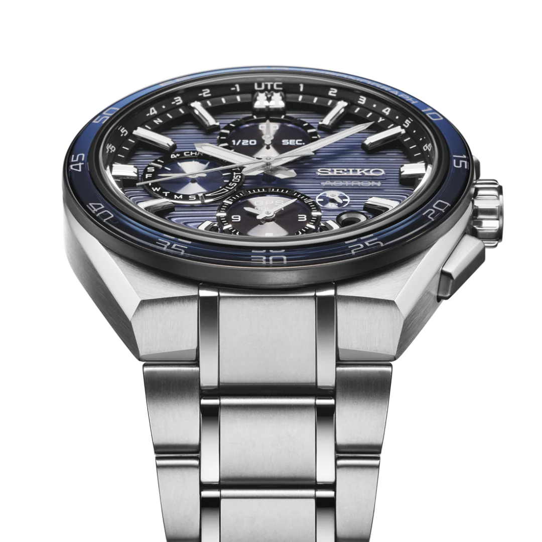 SEIKO ASTRON SSH175J1 DUAL-TIME GPS SOLAR CHRONOGRAPH MEN WATCH - Image 5
