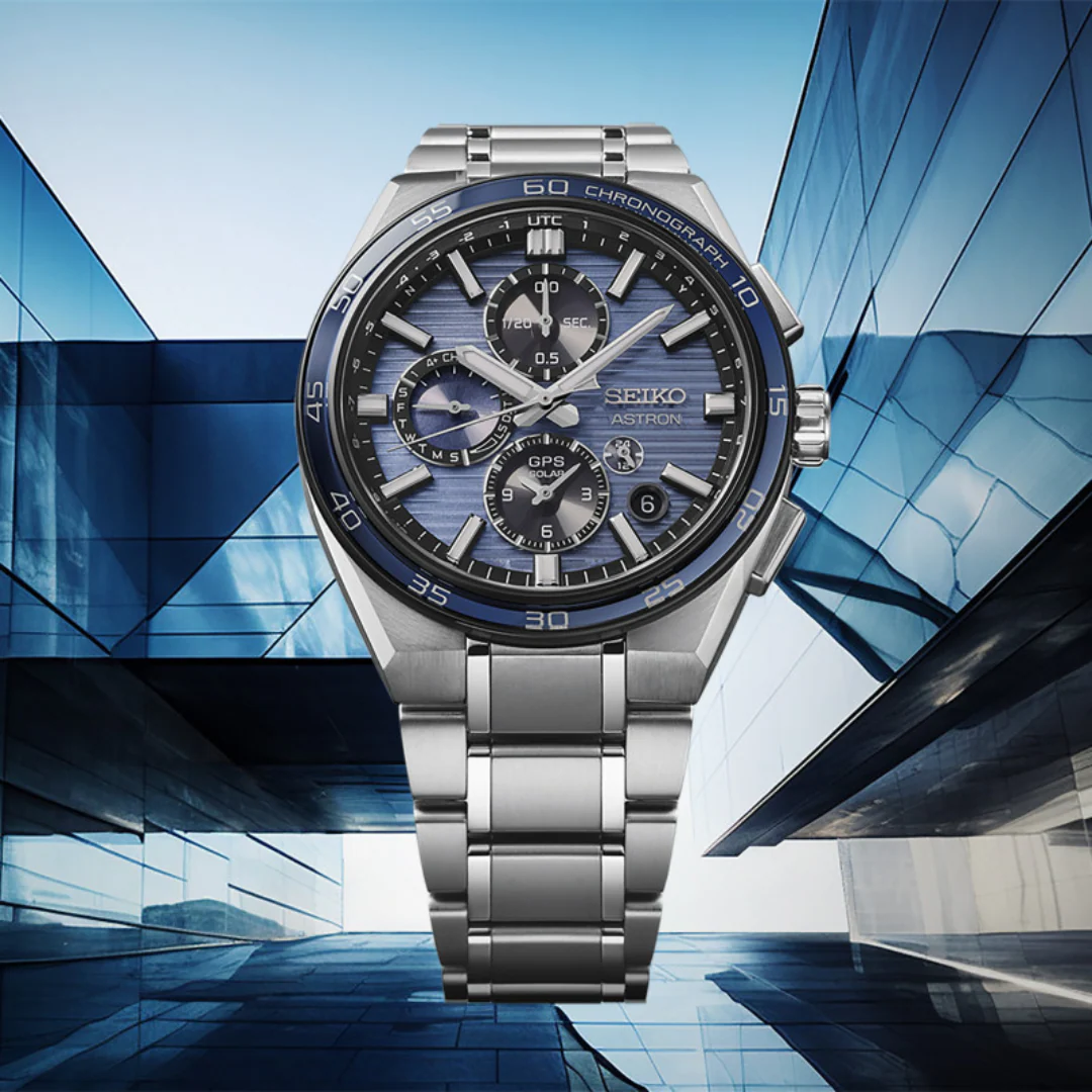 SEIKO ASTRON SSH175J1 DUAL-TIME GPS SOLAR CHRONOGRAPH MEN WATCH - Image 7
