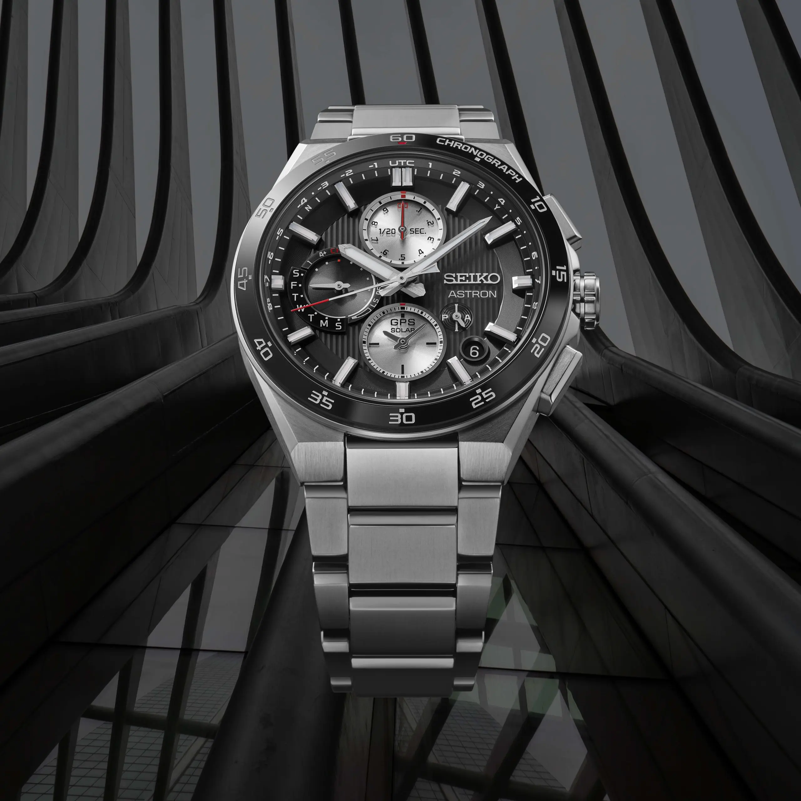 SEIKO ASTRON SSH151J1 5X GPS SOLAR CHRONOGRAPH MEN WATCH - Image 5