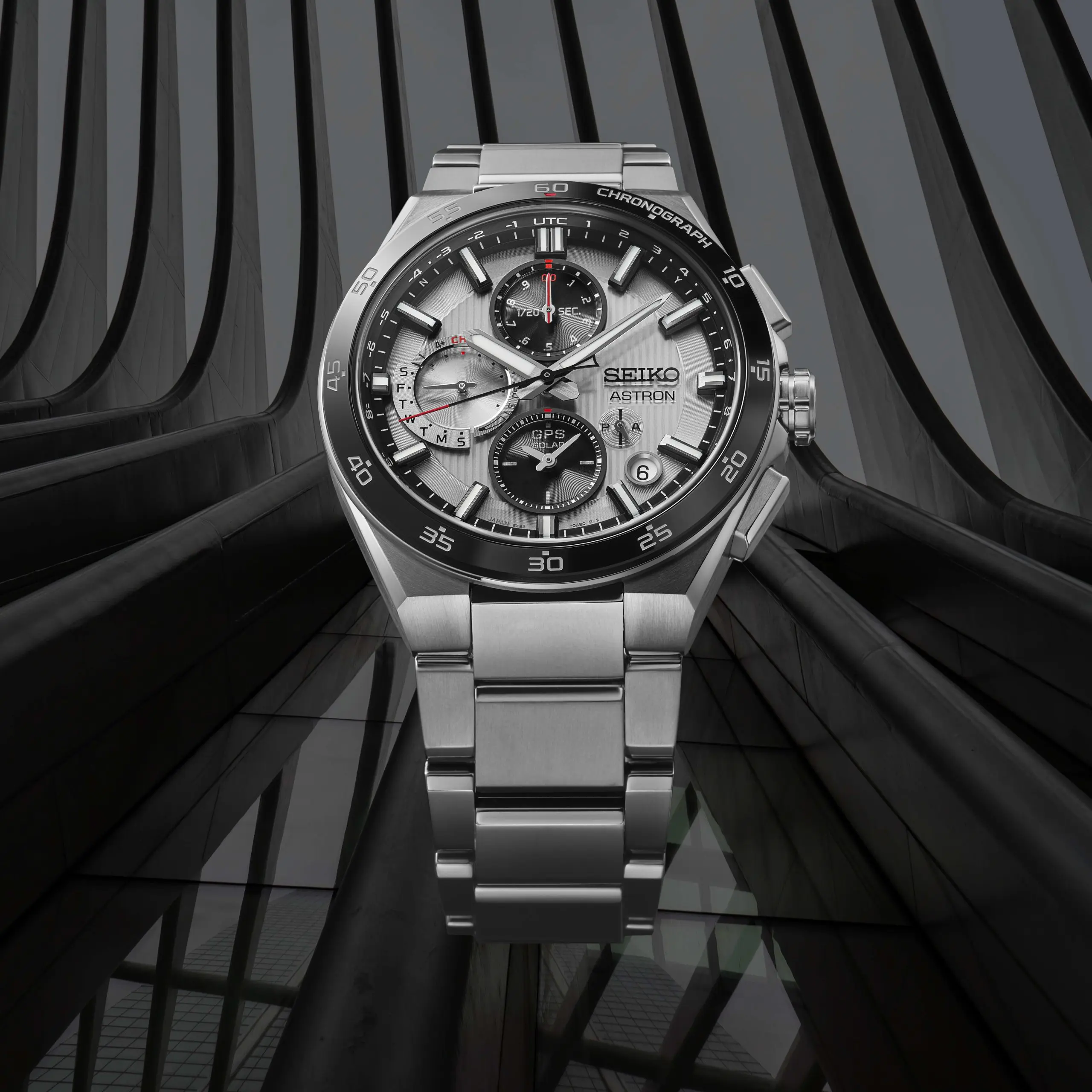 SEIKO ASTRON SSH153J1 5X GPS SOLAR CHRONOGRAPH MEN WATCH - Image 4
