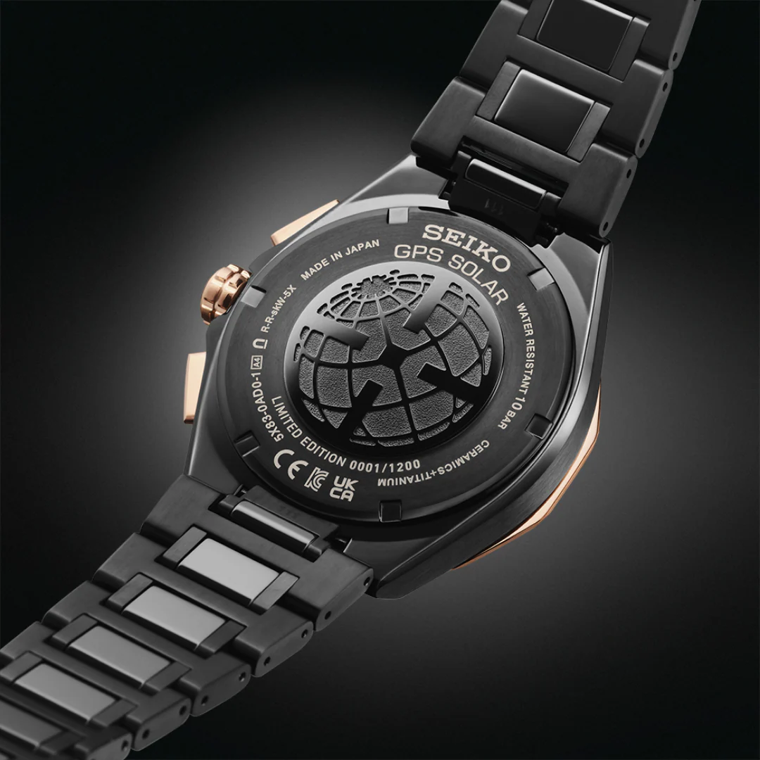 SEIKO ASTRON SSH158J1 100TH ANNIVERSARY LIMITED EDITION 5X53 DUAL-TIME GPS SOLAR MEN WATCH - Image 6