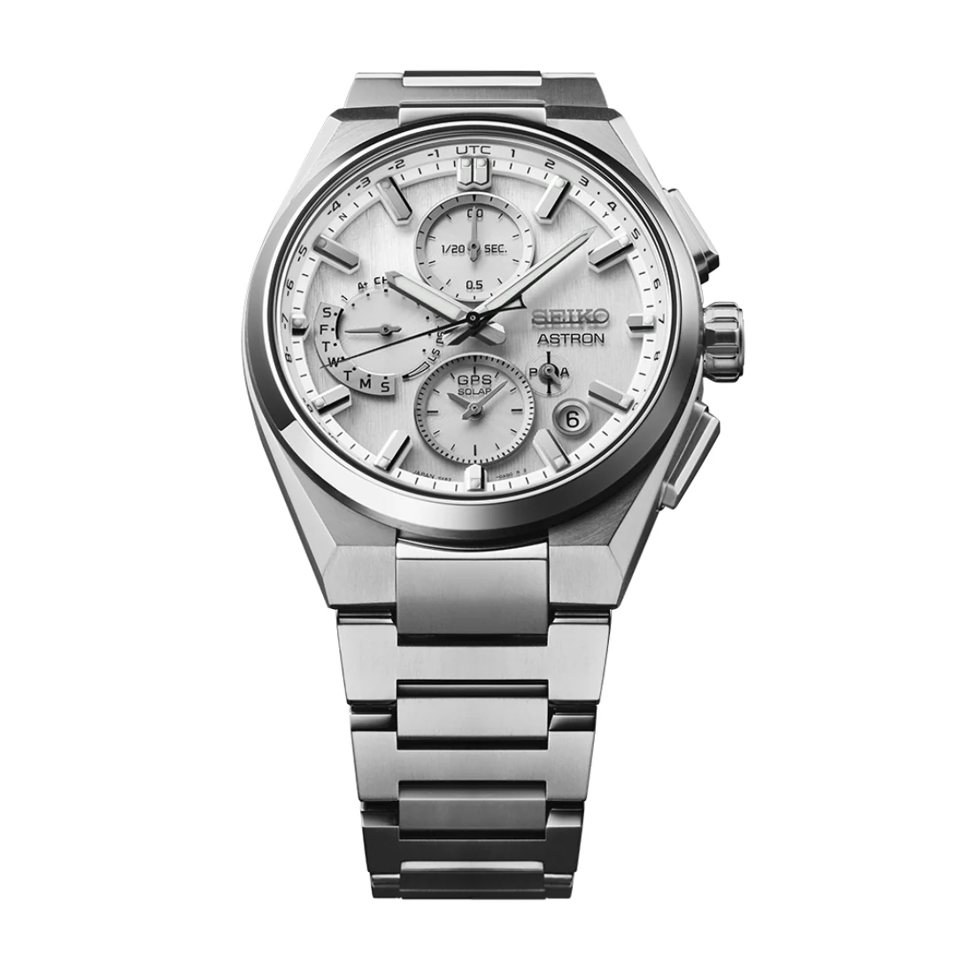 SEIKO ASTRON SSH159J1 5X83 DUAL-TIME GPS SOLAR CHRONOGRAPH MEN WATCH - Image 2