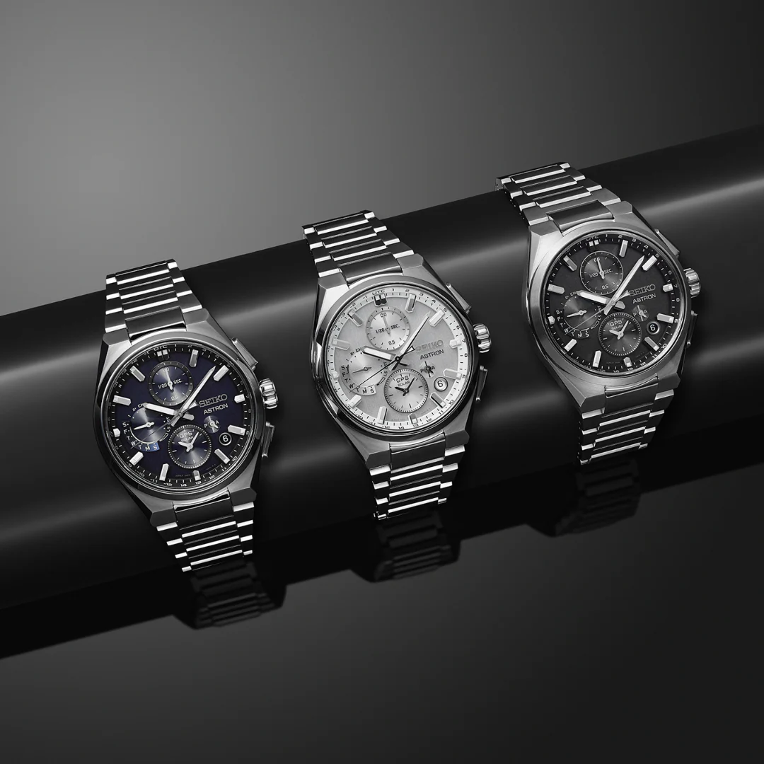 SEIKO ASTRON SSH159J1 5X83 DUAL-TIME GPS SOLAR CHRONOGRAPH MEN WATCH - Image 6