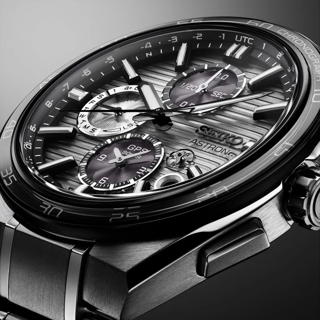 SEIKO ASTRON SSH177J1 DUAL-TIME GPS SOLAR CHRONOGRAPH MEN WATCH - Image 2