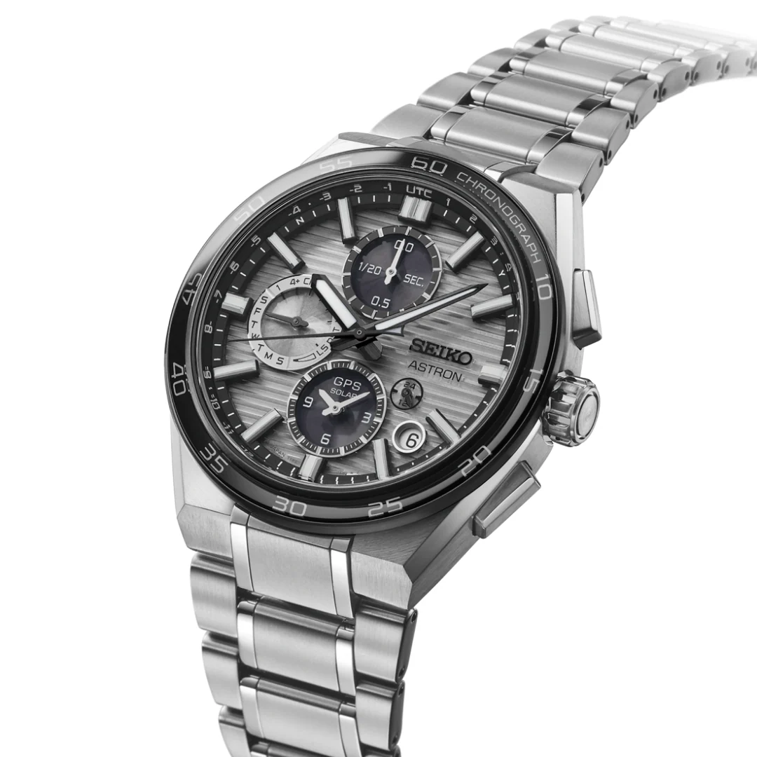 SEIKO ASTRON SSH177J1 DUAL-TIME GPS SOLAR CHRONOGRAPH MEN WATCH - Image 3