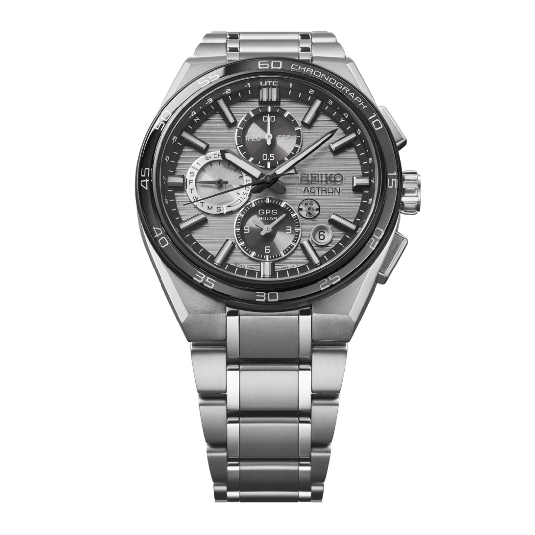 SEIKO ASTRON SSH177J1 DUAL-TIME GPS SOLAR CHRONOGRAPH MEN WATCH - Image 4