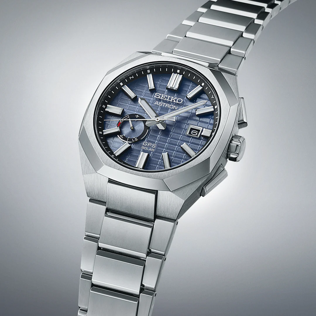 SEIKO ASTRON SSJ013J1 ‘SAPPHIRE BLUE’ CRYSTAL BOX GPS SOLAR MEN WATCH - Image 2
