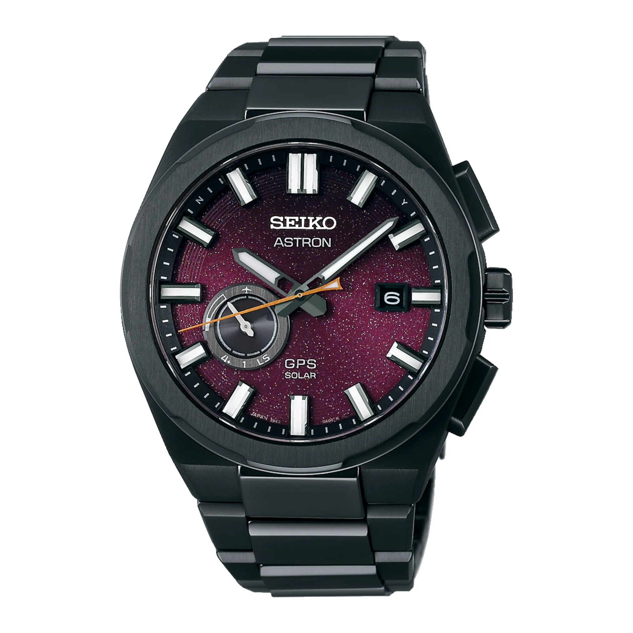SEIKO ASTRON SSJ029J1 3X GPS SOLAR CHRONOGRAPH LIMITED EDITION MEN WATCH