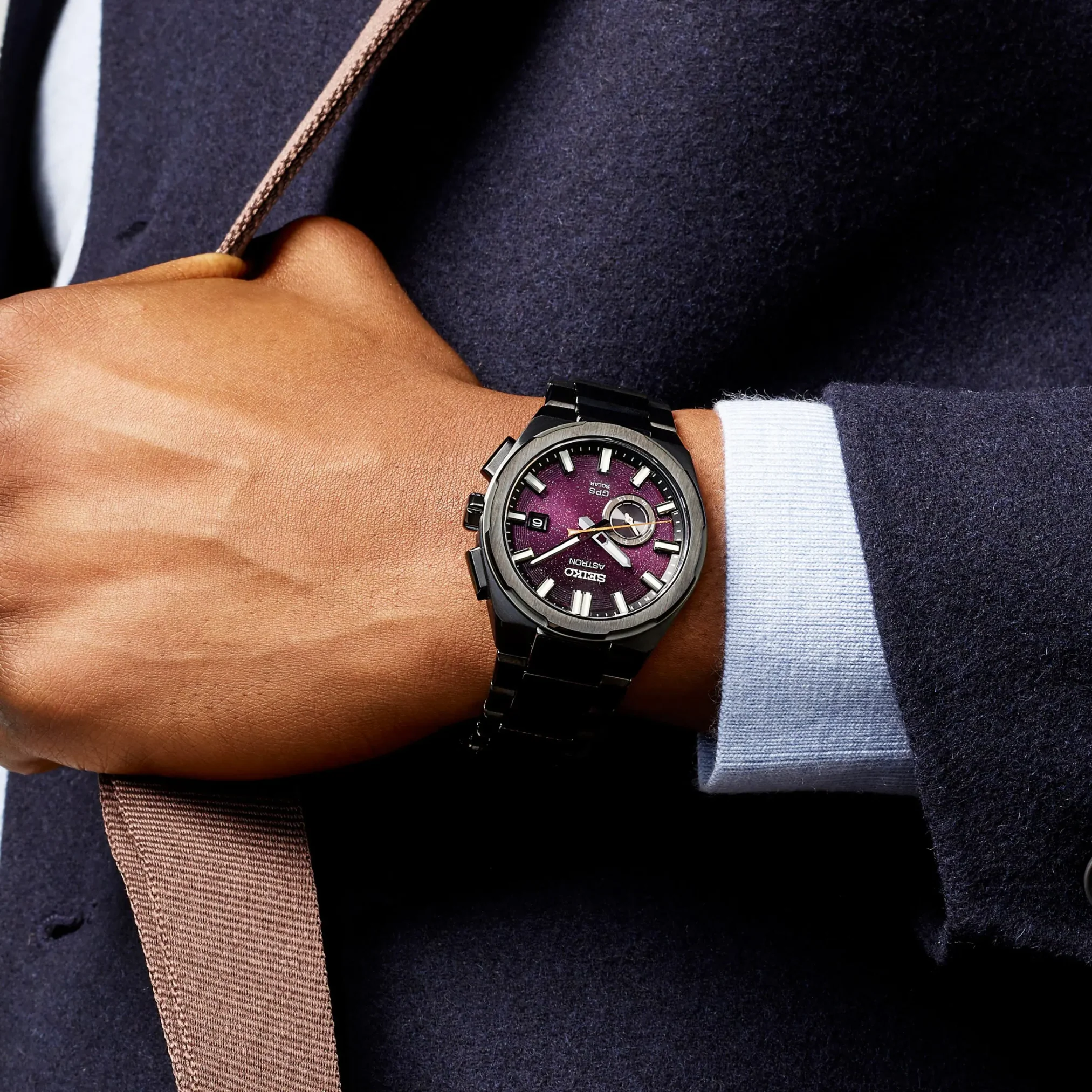 SEIKO ASTRON SSJ029J1 3X GPS SOLAR CHRONOGRAPH LIMITED EDITION MEN WATCH - Image 5