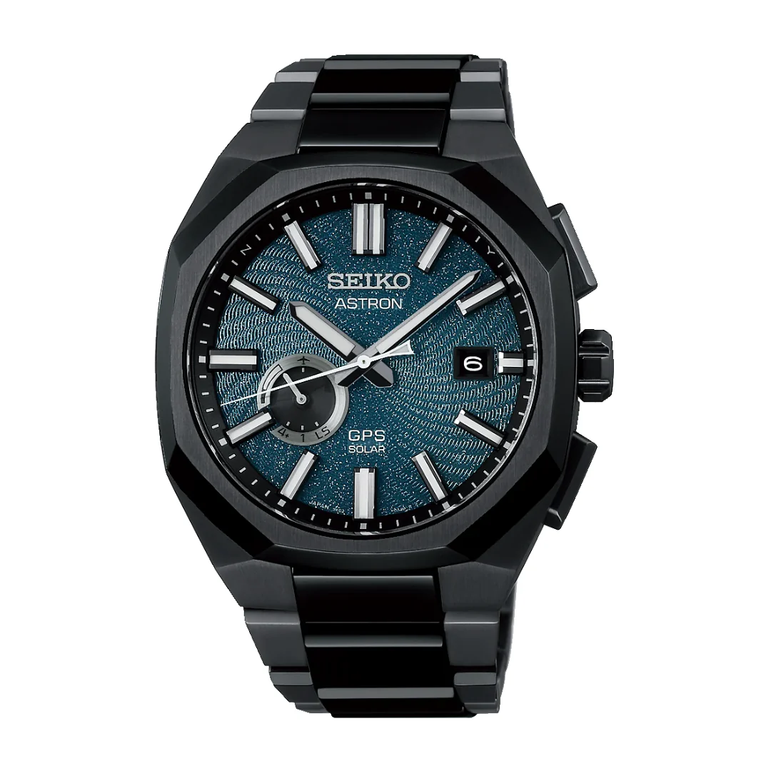 SEIKO ASTRON SSJ039J1 SPIRAL GALAXY LIMITED EDITION GPS SOLAR CHRONOGRAPH MEN WATCH