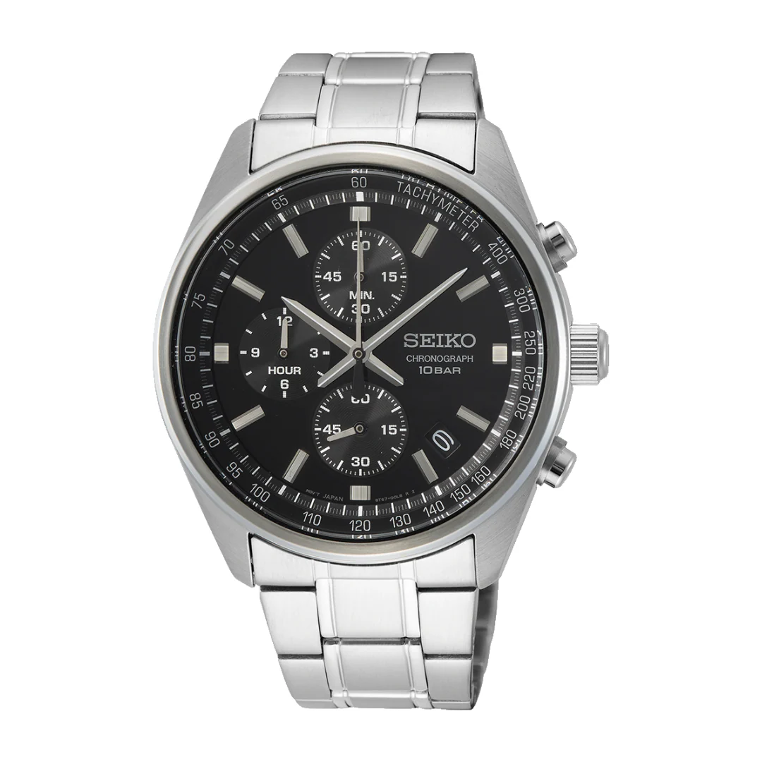 SEIKO CHRONOGRAPH SSB379P1 QUARTZ MEN WATCH