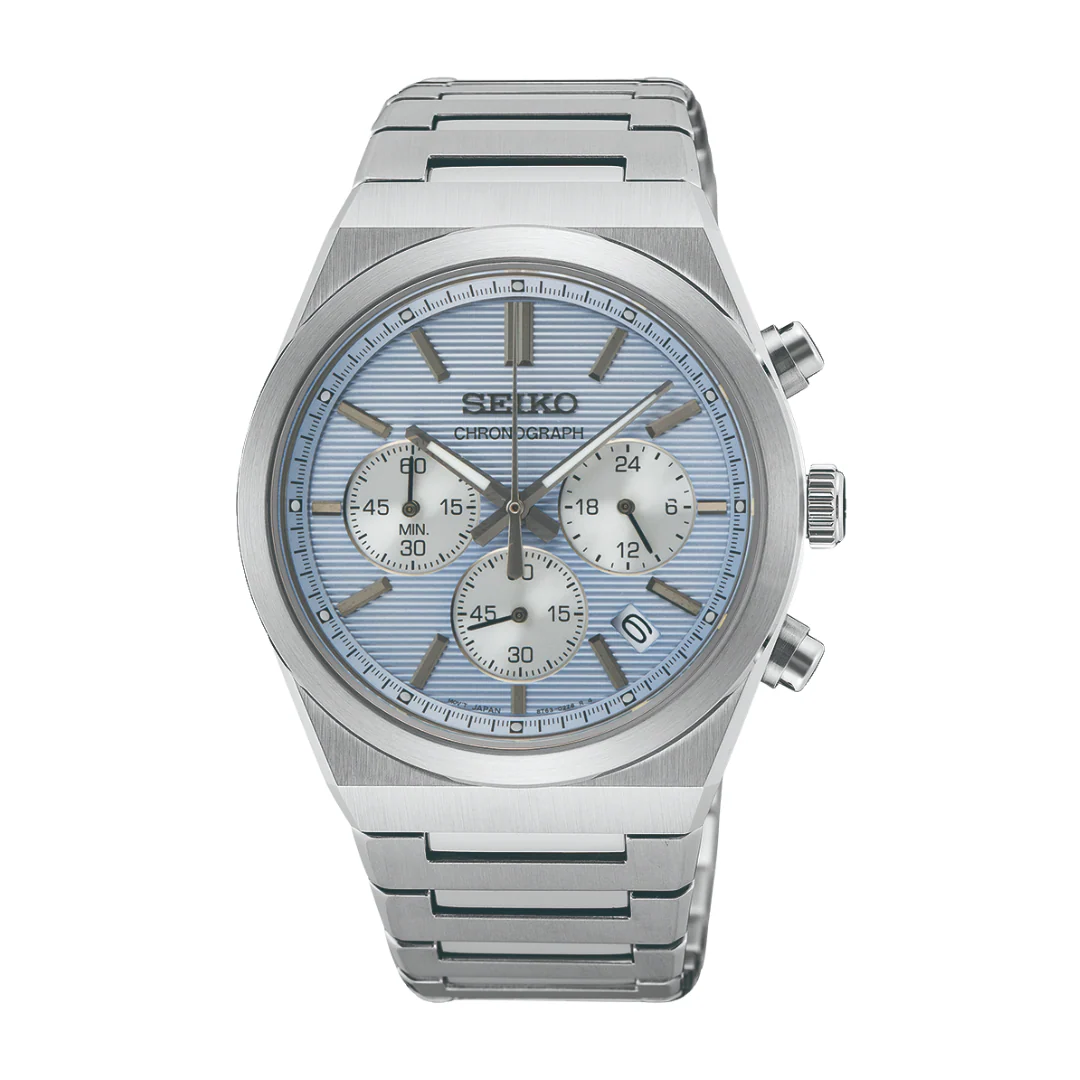 SEIKO CHRONOGRAPH SSB459P1 QUARTZ MEN WATCH