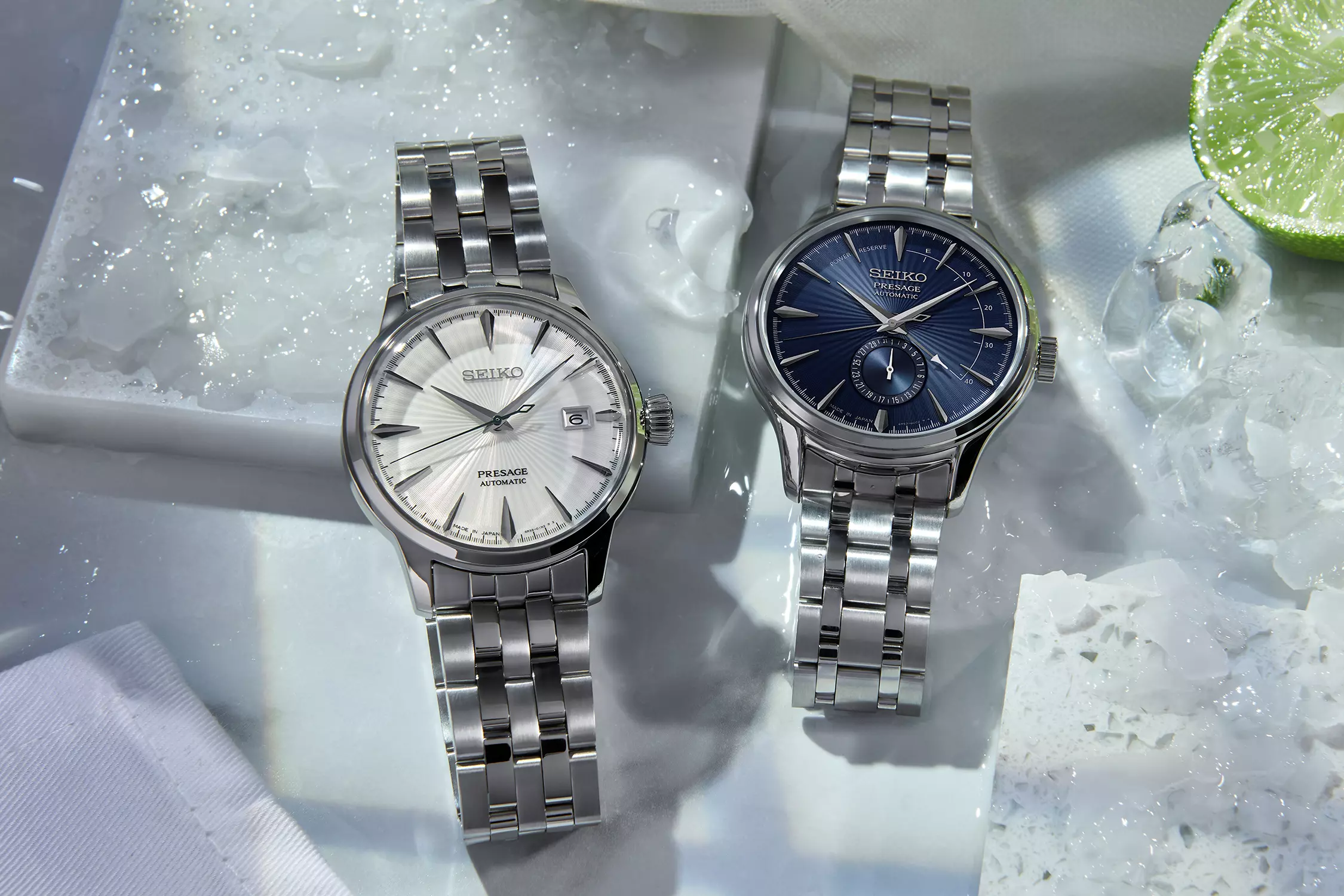SEIKO PRESAGE COCKTAIL TIME ‘THE MARTINI’ SRPG23J1 AUTOMATIC MEN WATCH - Image 2