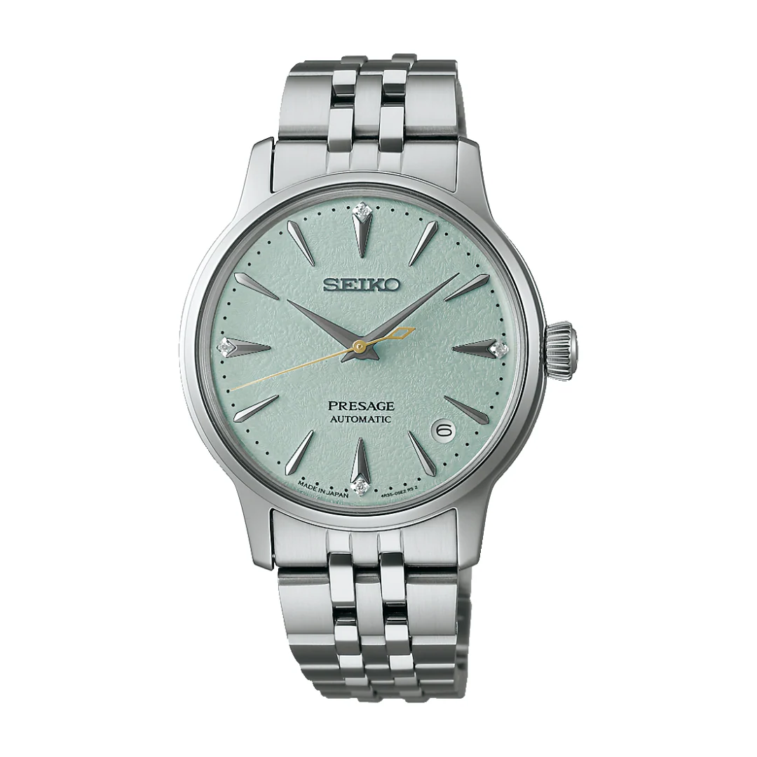 SEIKO PRESAGE COCKTAIL TIME SRPL63J1 AUTOMATIC 3 HANDS DATE WOMEN WATCH