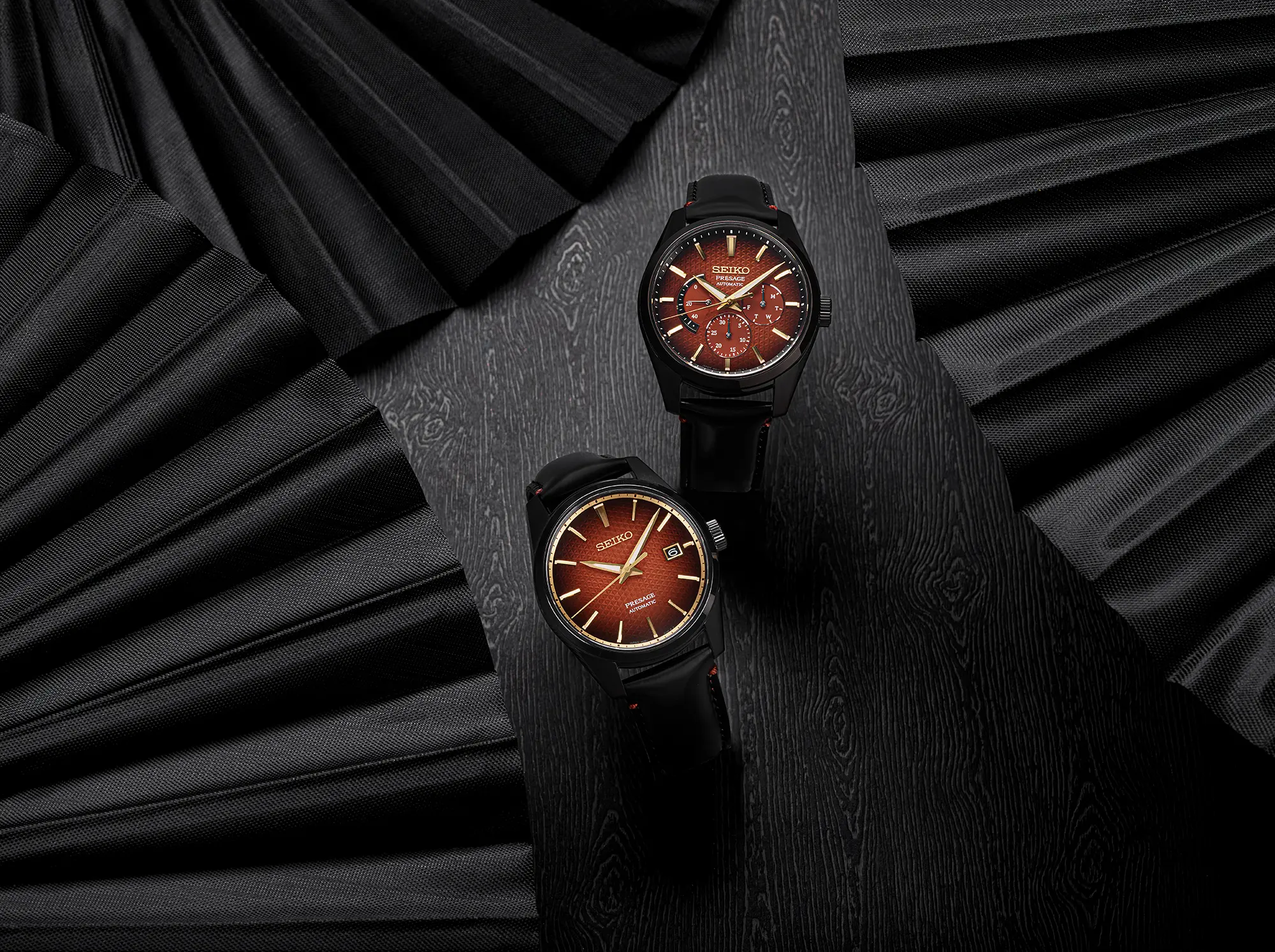 SEIKO PRESAGE SPB331J1 SHARP EDGED KABUKI-INSPIRED LIMITED EDITION AUTOMATIC MEN WATCH - Image 4