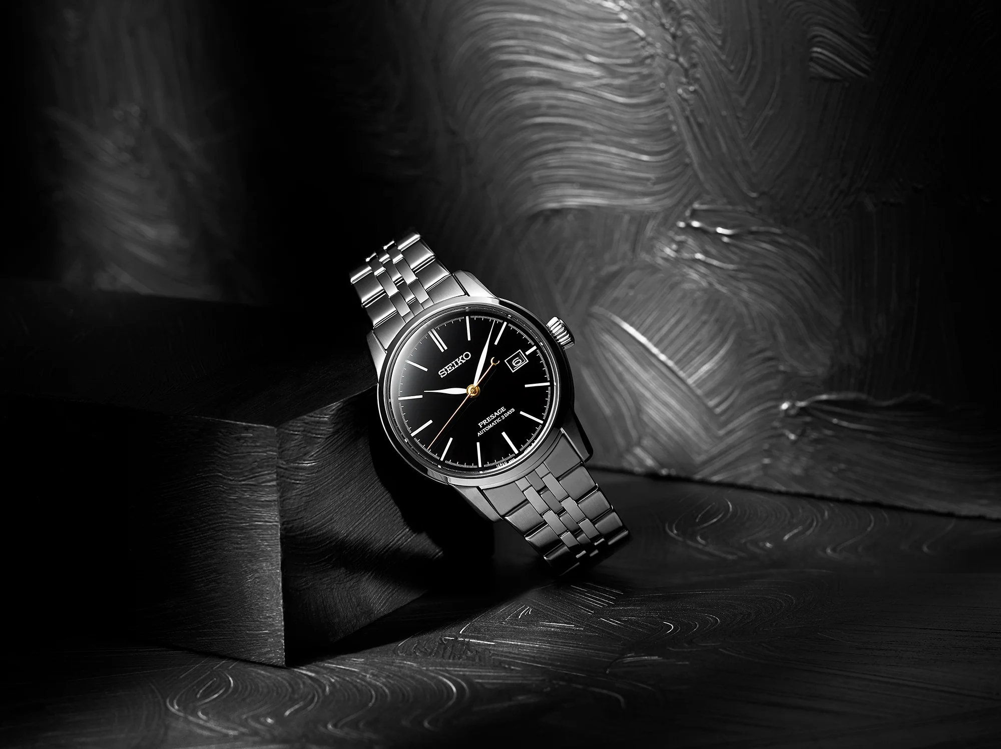 SEIKO PRESAGE SPB405J1 DEEP BLACK URUSHI LACQUER CRAFTSMANSHIP SERIES MEN WATCH - Image 5
