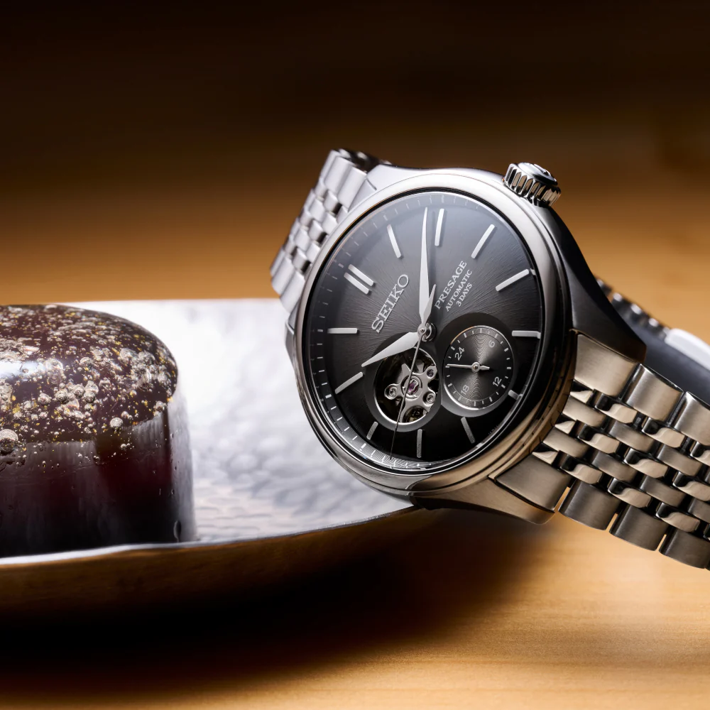 SEIKO PRESAGE SPB471J1 CLASSIC AUTOMATIC OPEN HEART MEN WATCH - Image 9