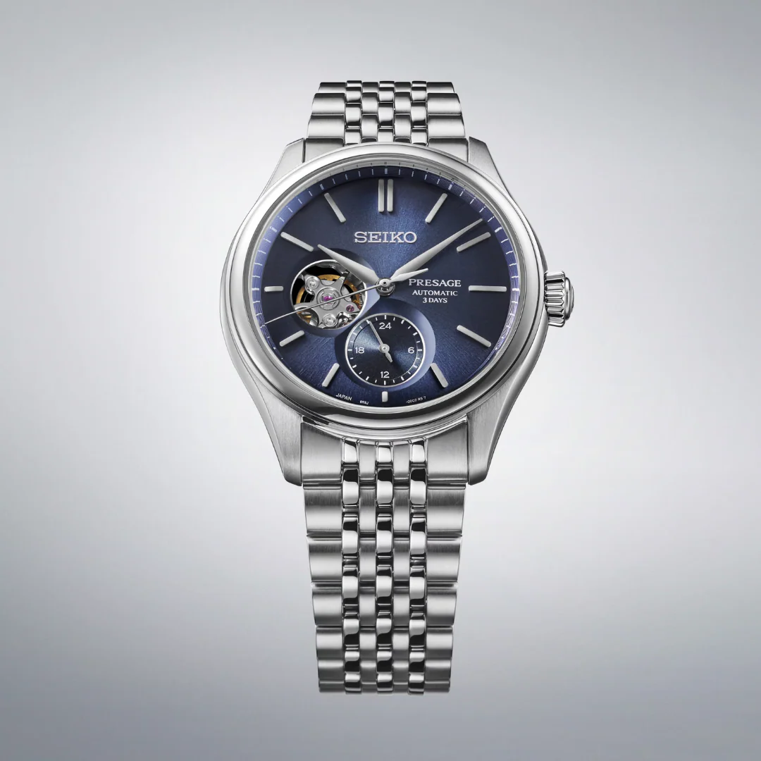 SEIKO PRESAGE SPB527J1 CLASSIC SERIES OPEN HEART AUTOMATIC MEN WATCH - Image 3
