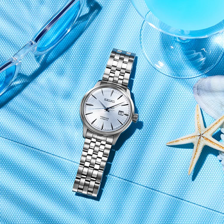 SEIKO PRESAGE SRPE19J1 COCKTAIL TIME AUTOMATIC MEN WATCH - Image 3