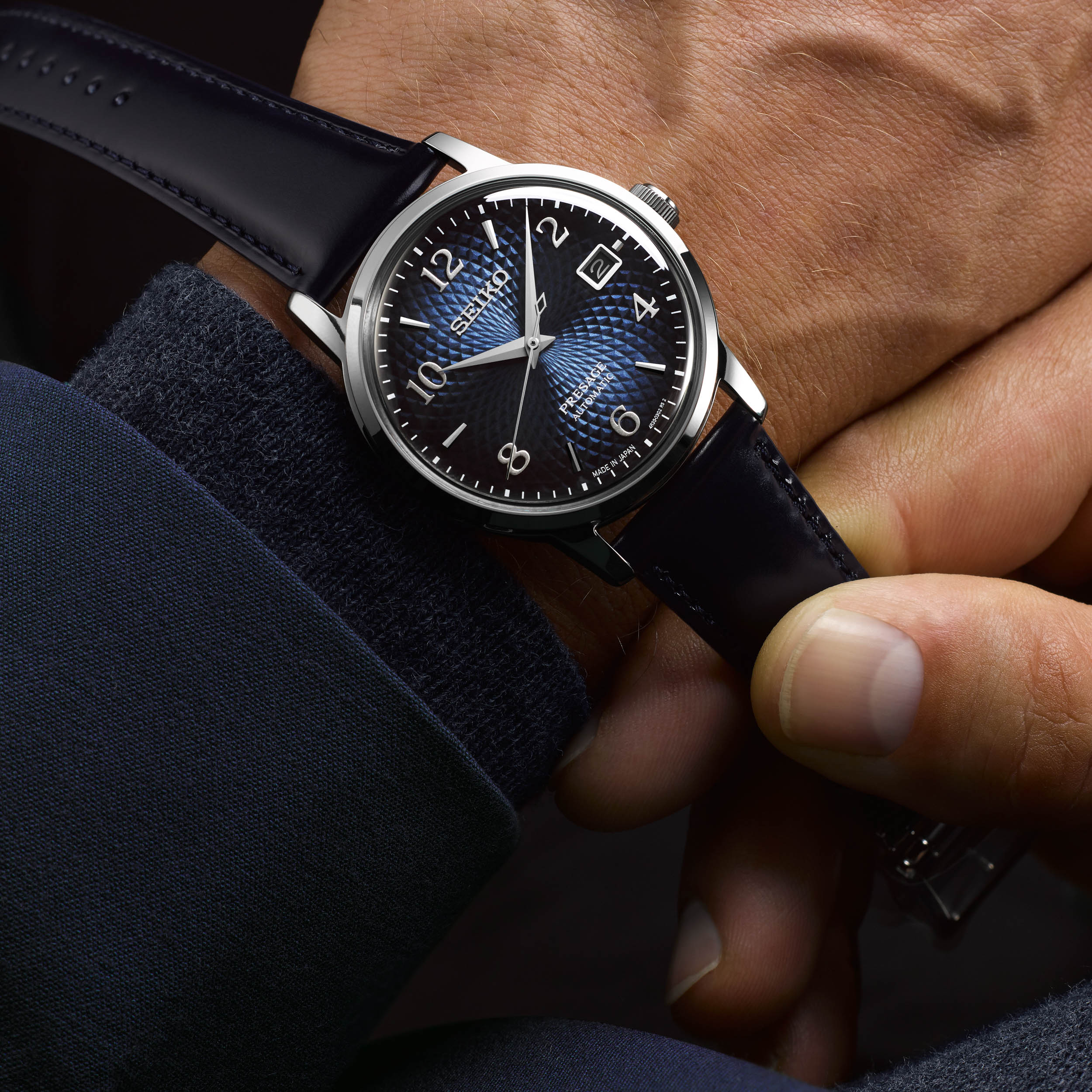 SEIKO PRESAGE SRPE43J1 COCKTAIL TIME "MANHATTAN" AUTOMATIC MEN WATCH - Image 2