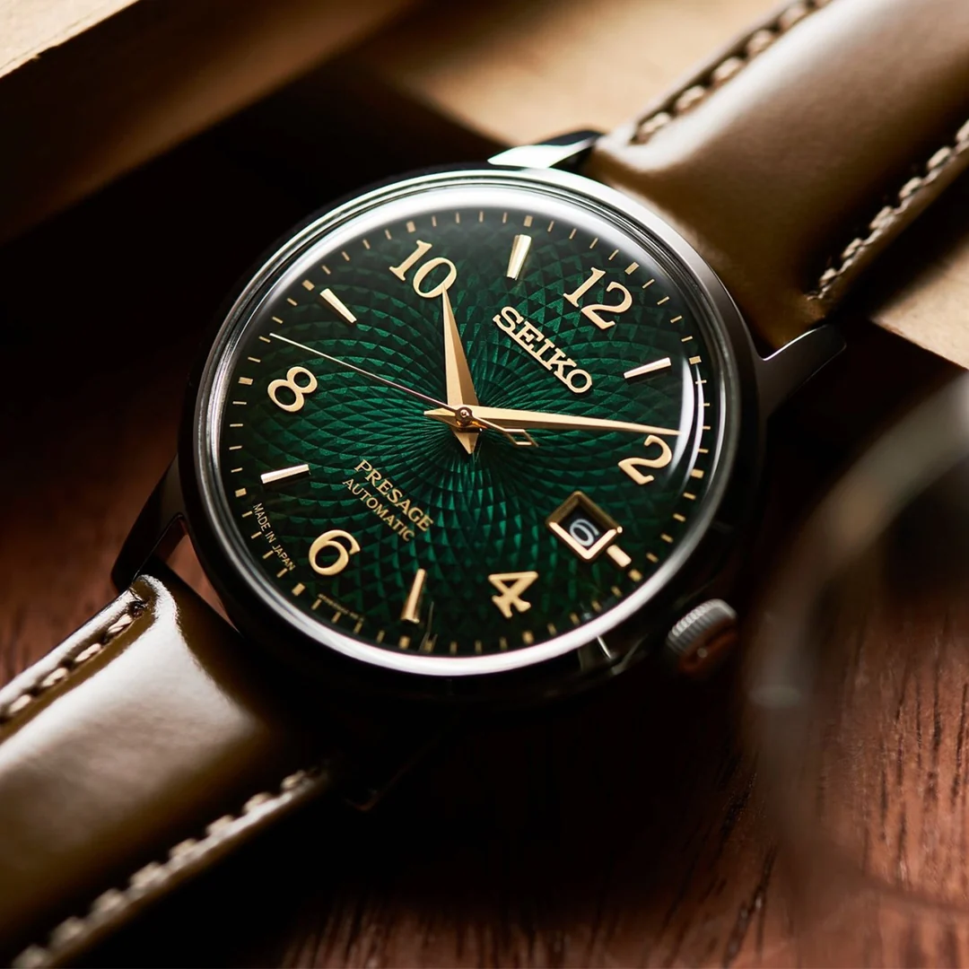 SEIKO PRESAGE SRPE45J1 COCKTAIL TIME "MOJITO" AUTOMATIC MEN WATCH - Image 2