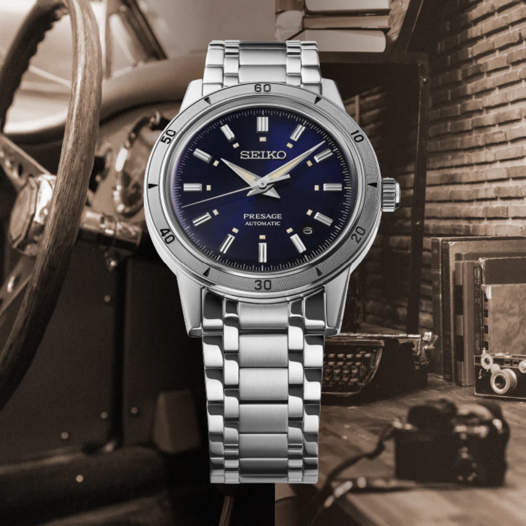 SEIKO PRESAGE SRPL07J1 STYLE 60'S AUTOMATIC MEN WATCH - Image 7