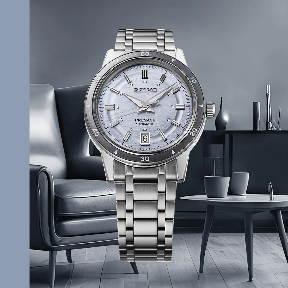 SEIKO PRESAGE SRPL73J1 STYLE 60'S AUTOMATIC MEN WATCH - Image 4