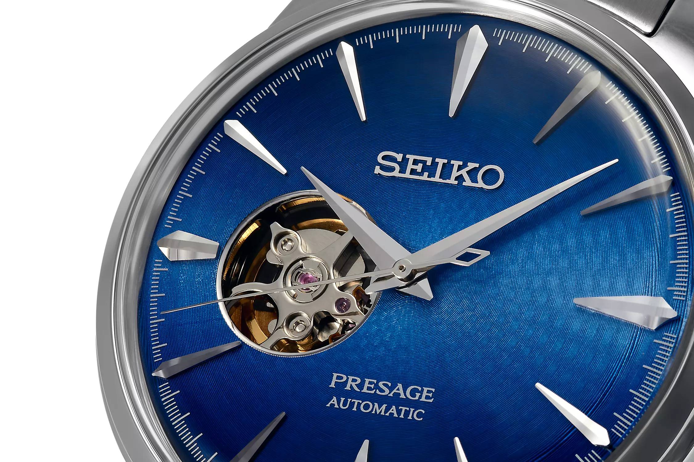 SEIKO PRESAGE SSA439J1 COCKTAIL TIME "BLUE ACAPULCO" AUTOMATIC MEN WATCH - Image 3