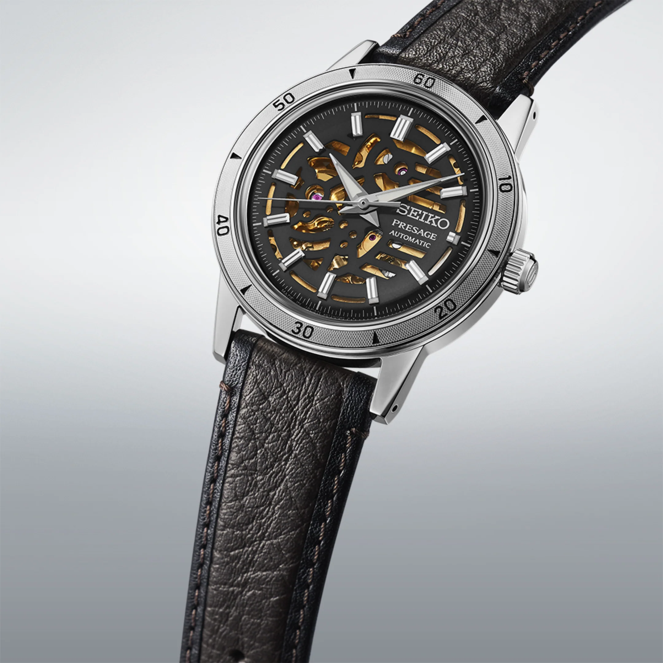 SEIKO PRESAGE SSA461J1 STYLE 60S AUTOMATIC MEN WATCH - Image 2