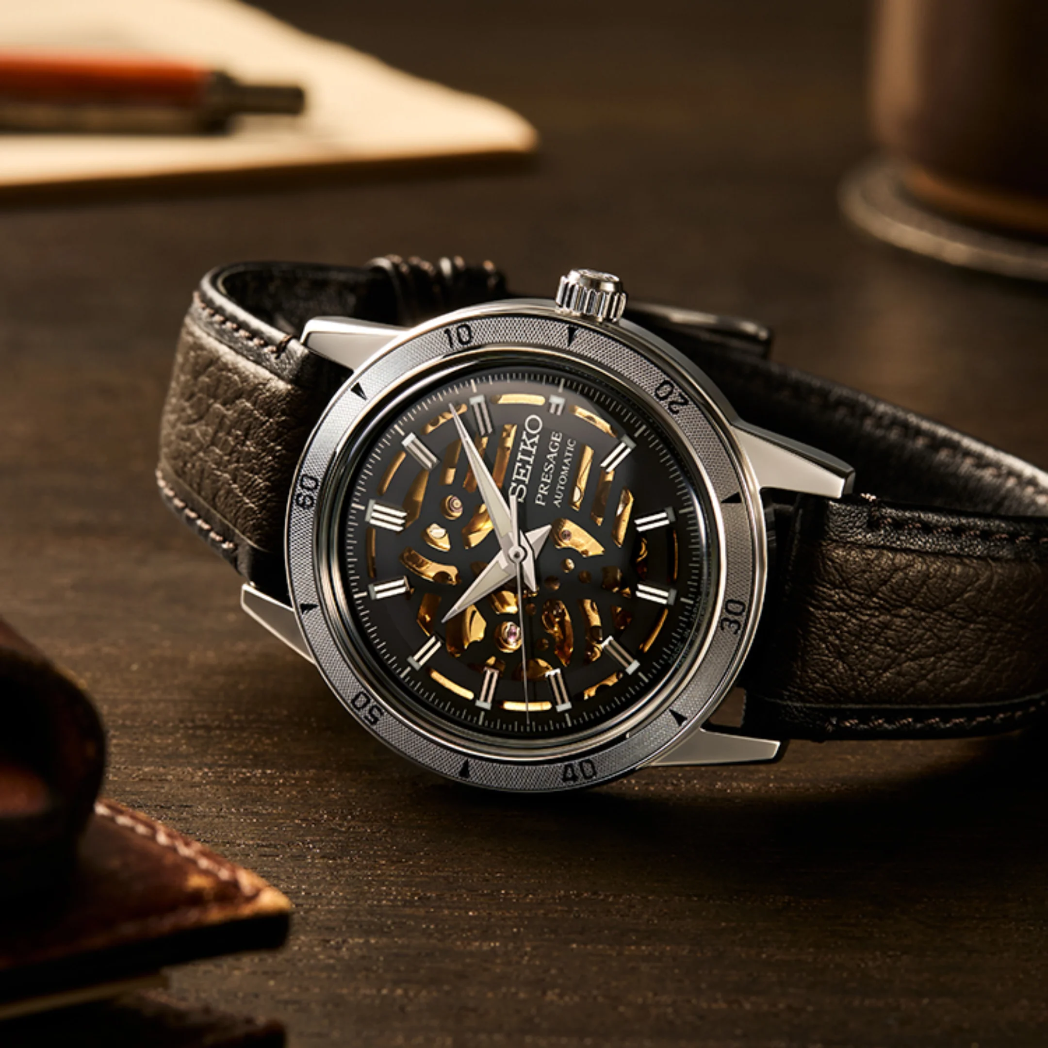 SEIKO PRESAGE SSA461J1 STYLE 60S AUTOMATIC MEN WATCH - Image 5