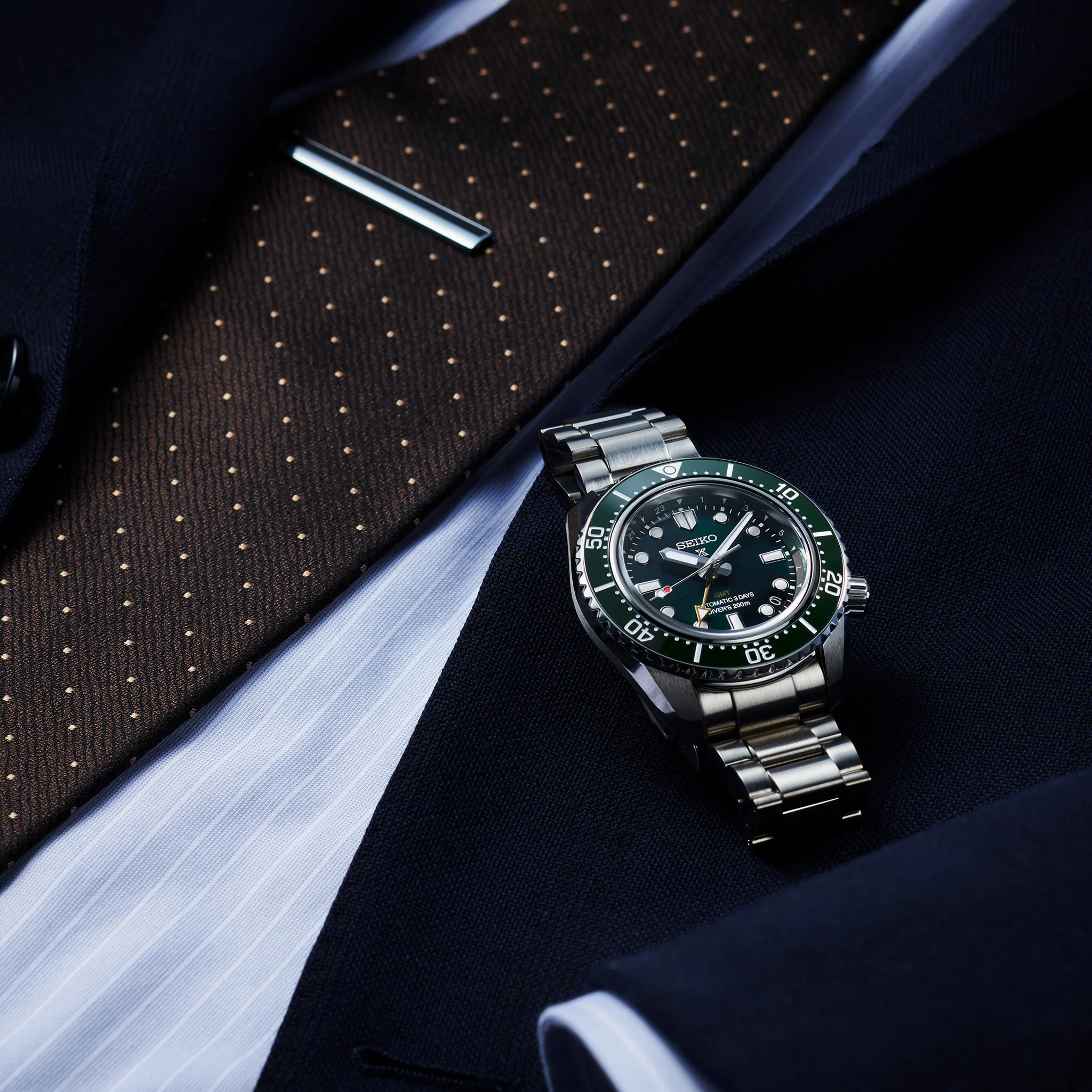 SEIKO PROSPEX SPB381J1 AUTOMATIC G.M.T DIVER'S MEN WATCH - Image 11