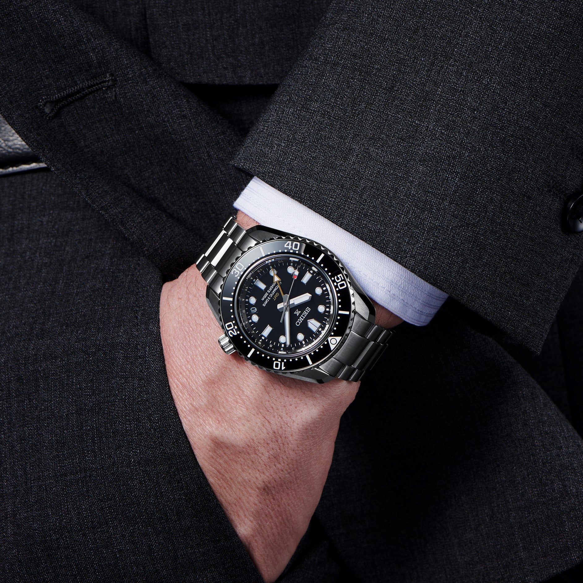 SEIKO PROSPEX SPB383J1 AUTOMATIC GMT DIVER'S MEN WATCH - Image 5