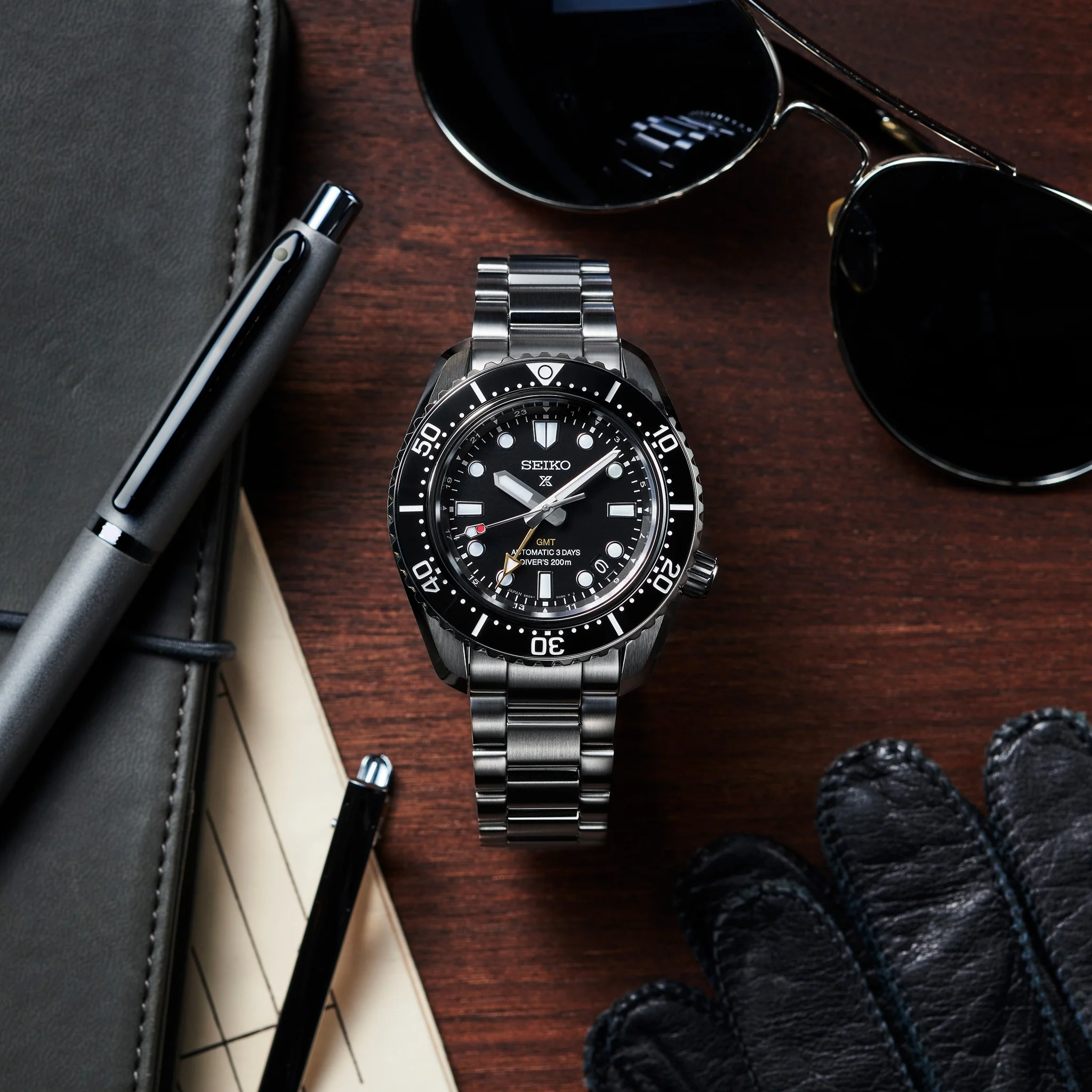 SEIKO PROSPEX SPB383J1 AUTOMATIC GMT DIVER'S MEN WATCH - Image 8