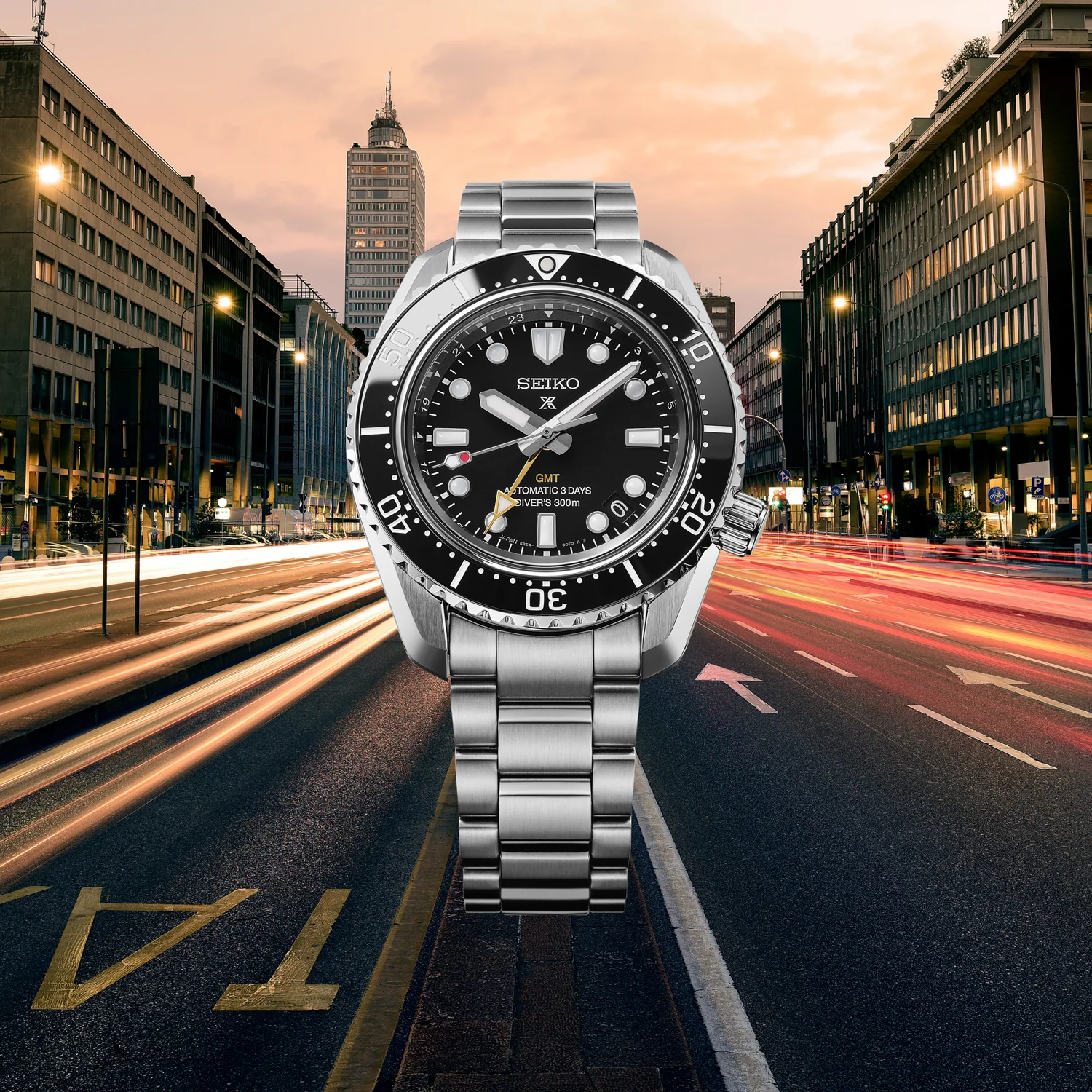 SEIKO PROSPEX HBC002J1 1968 HERITAGE AUTOMATIC GMT DIVER'S MEN WATCH - Image 7