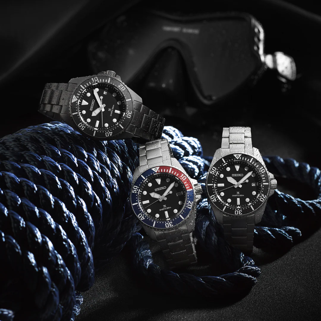 SEIKO PROSPEX SNE595P1 SOLAR DIVER MEN WATCH - Image 4