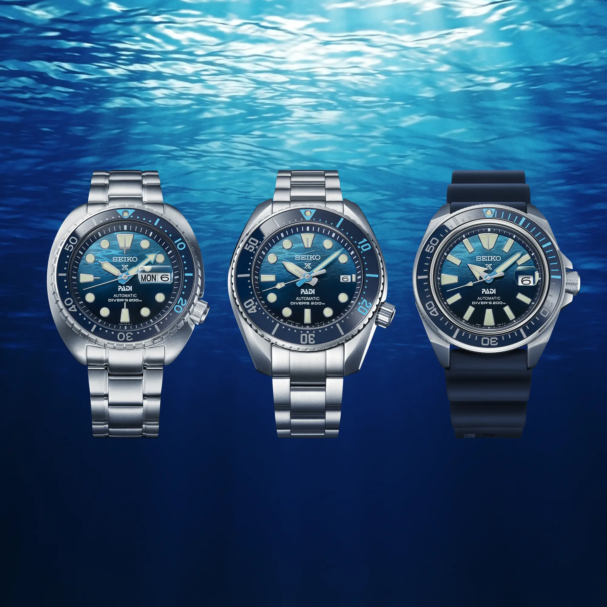SEIKO PROSPEX SPB375J1 GREAT BLUE SUMO SCUBA PADI AUTOMATIC SPECIAL EDITION MEN WATCH - Image 10