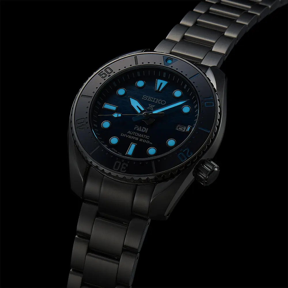 SEIKO PROSPEX SPB375J1 GREAT BLUE SUMO SCUBA PADI AUTOMATIC SPECIAL EDITION MEN WATCH - Image 5