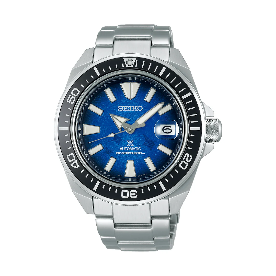 SEIKO PROSPEX SRPE33K1 SAVE THE OCEAN ‘KING SAMURAI’ DIVERS AUTOMATIC MEN WATCH