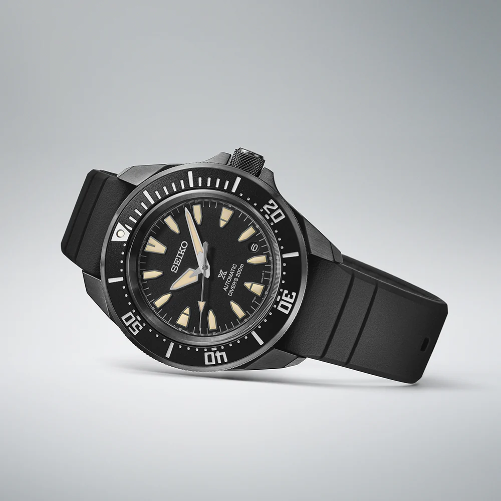 SEIKO PROSPEX SRPL15K1 PROSPEX 4R ALL-BLACK DIVER’S MEN WATCH - Image 3