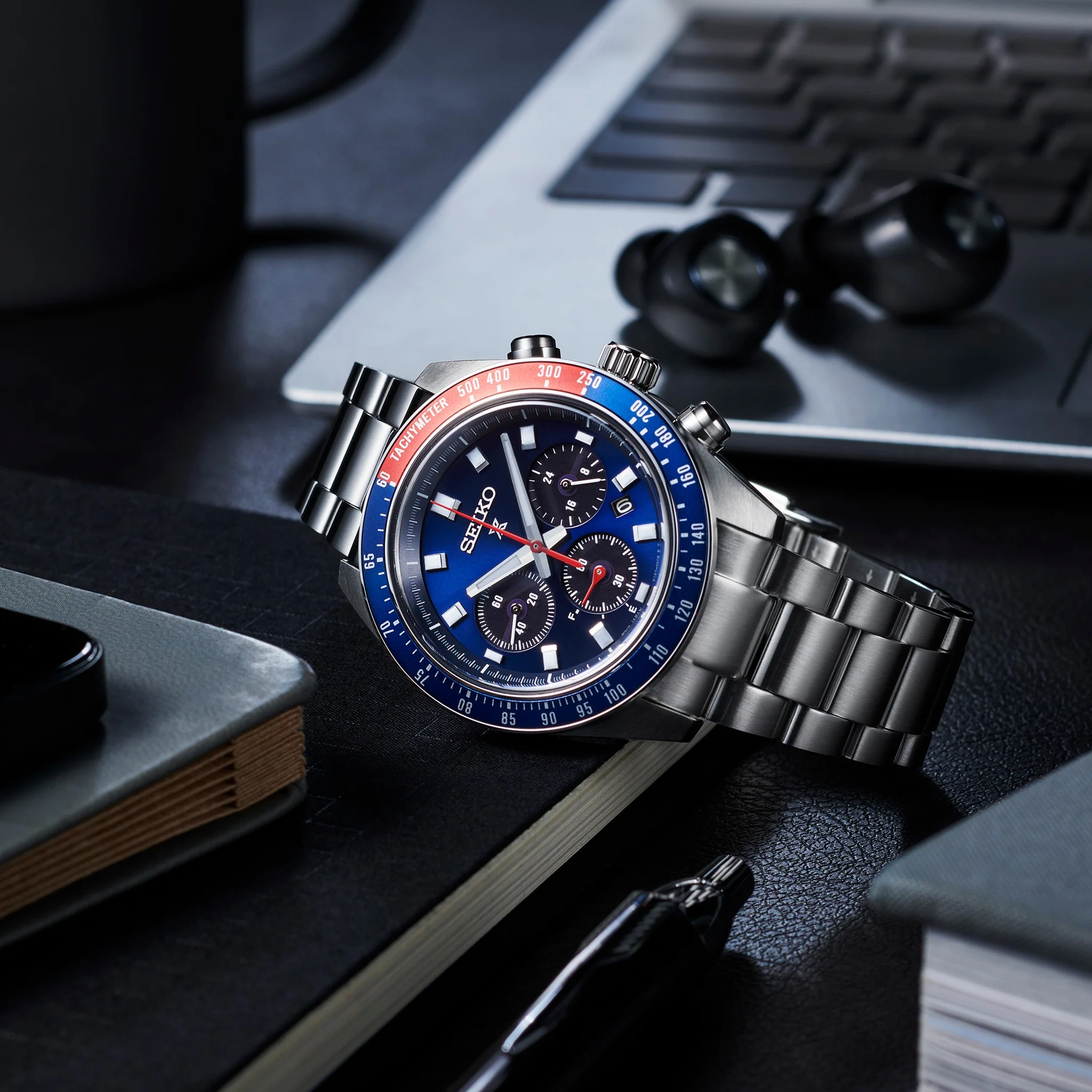 SEIKO PROSPEX SSC913P1 SPEEDTIMER SOLAR CHRONOGRAPH MEN WATCH - Image 9