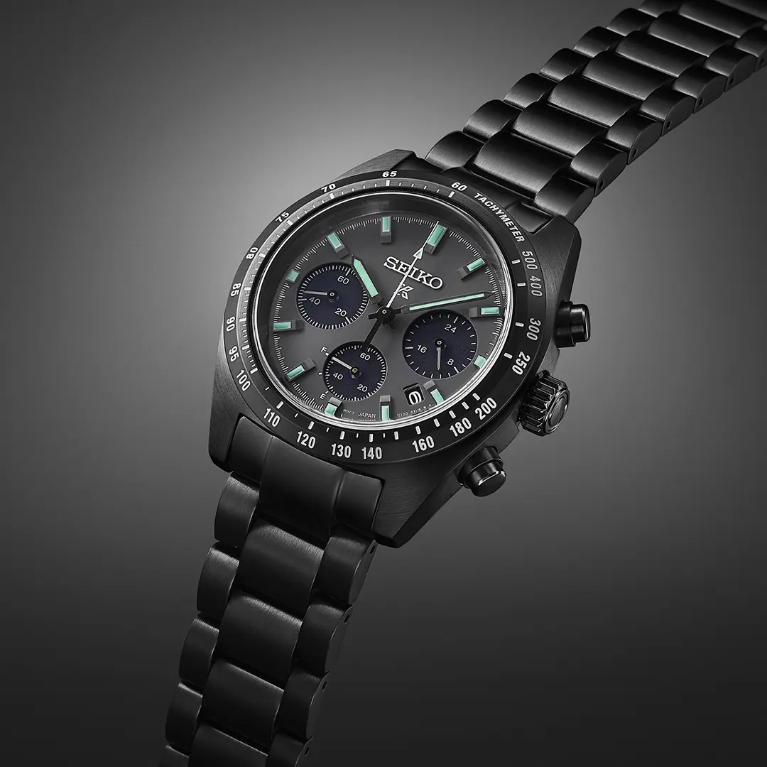 SEIKO PROSPEX SSC917P1 BLACK SERIES SOLAR CHRONOGRAPH MEN WATCH - Image 4